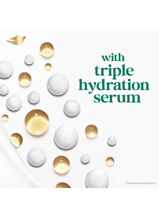 Dove Refreshing Bodywash with Triple Hydration Serum, 300ml - Image 2